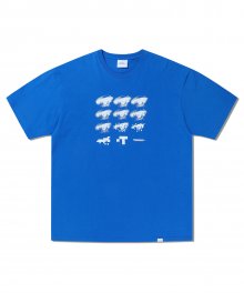 E.P T-SHIRT - COBALT