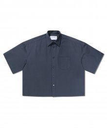 NM BOX HALF SHIRTS - CHARCOAL