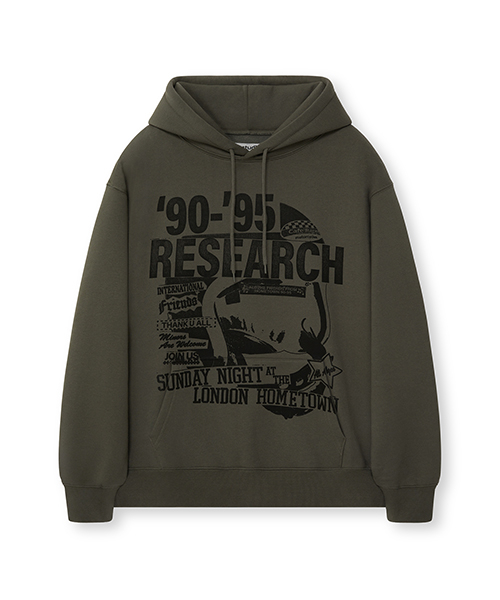 RESEARCH HOODIE [KHAKI]