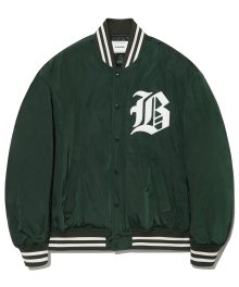 NYLON STADIUM JACKET [GREEN]