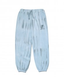 SYMBOL TIEDYE SWEAT PANTS GREY