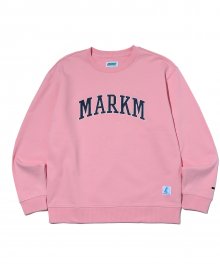 MARKM APPLIQUE SWEATSHIRT PINK