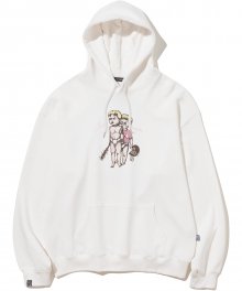 My Little Sister Pullover Hood - Ivory
