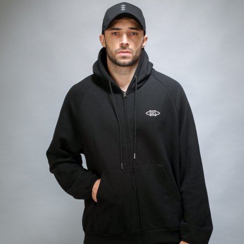 Худи на молнии 2020 Athlete Black
