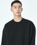 로맨틱 파이어리츠(ROMANTICPIRATES) Oversized Sweatshirt(Black)