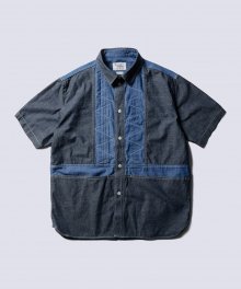 BLUER PLEATS MIX SHIRTS