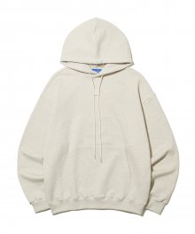 HEAVY COTTON OVER HOODIE OATMEAL M