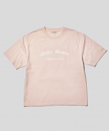 베러 휴먼 로고 티셔츠 라이트 핑크