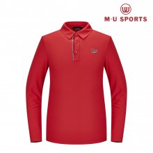 솔리드 기본 제에리 티셔츠 MU20122TL51-RED