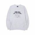 FOR LIFE IN THE OPEN GRAPHIC SWEATSHIRTS L/GREY_FN1KM02U