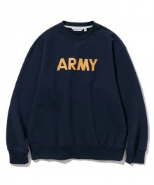 army logo sweatshirts navy