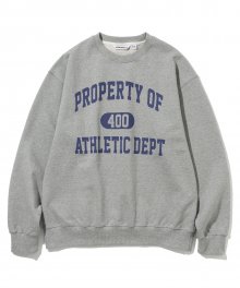 p.o.a.d sweatshirts 8% melange grey