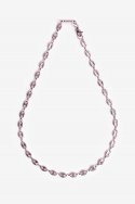 모드곤(MODGONE) 실버톤 빈체인 심플 목걸이 Silver-tone Bean Chains Simple necklace