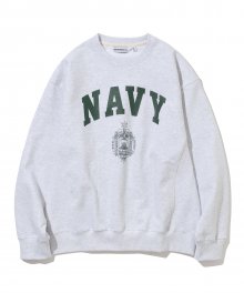 vtg us navy sweatshirts 1% melange