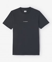 로고 반소매 티셔츠 - 블랙 / 12CMTS048A006011W999