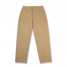 CURVED FATIGUE PANTS_BEIGE