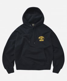 WEAVE A MIND PULLOVER HOODY _ NAVY