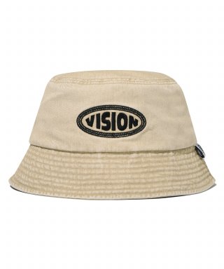 비전스트릿웨어(VISION STREETWEAR) VSW Oval Bucket Hat Beige 상품 이미지