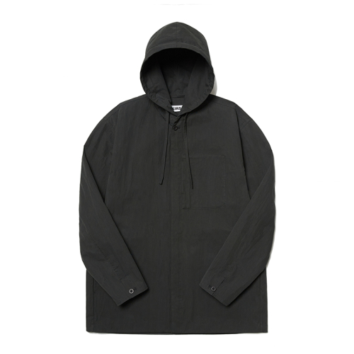 키르시() 맨 후디 셔츠 [차콜] 상품 이미지