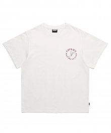[ 참스 X 비비지 ] 엄지 튤립 티셔츠 화이트