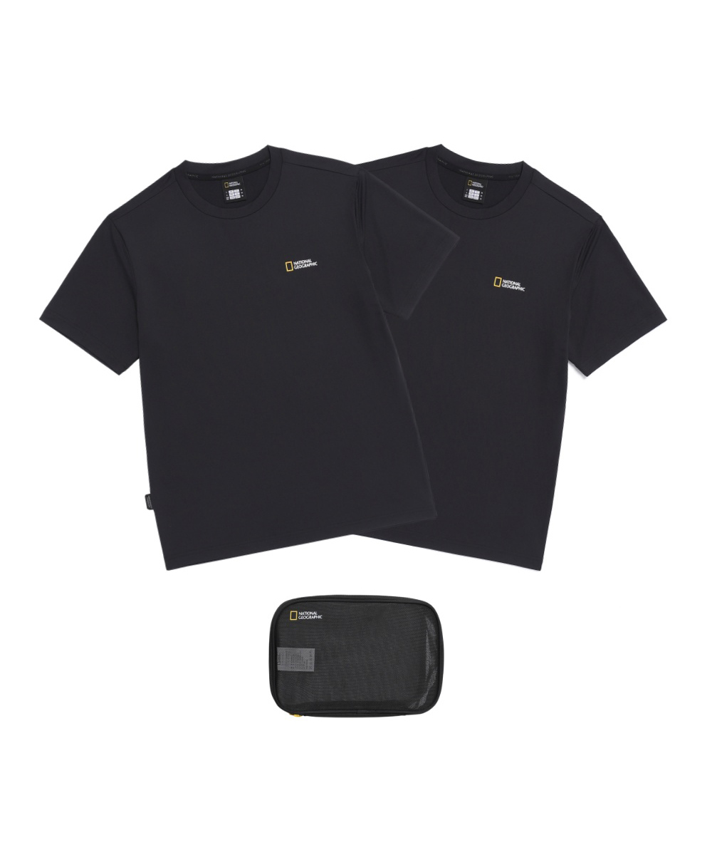 Набор из 2 футболок N265UPA910 Uni Mace Black
