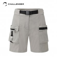 Triangle Ring Out Pocket Shorts(Women)_CHB1WPT0213LB