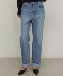 ESSENTIAL VINTAGE WIDE JEANS_BLUE