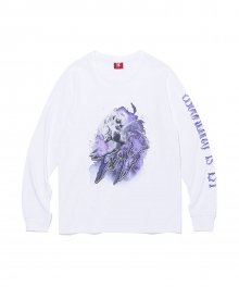 TOO LIT long sleeve - WHITE