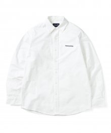 (SS22) T-Logo Oxford Shirt White