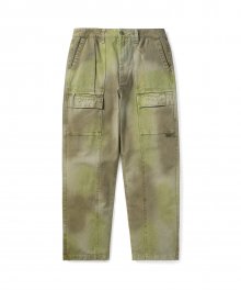 Spray Painted Fatigue Pant Beige