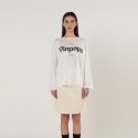 플램() Pops logo t-shirt ivory