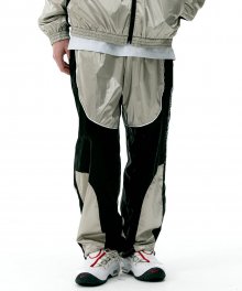 Motor Track Pants Sand Beige/Black