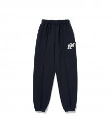 AW PATCH SWEATPANTS_NV(22SPBT01)