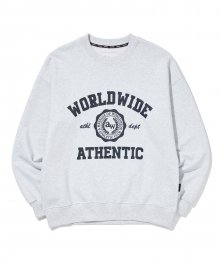 WORLDWIDE AUTHENTIC SWEATSHIRT_GY(22SPTP04)