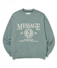 MESSAGE SWEATSHIRT_DG(22SPTP05)