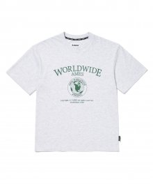 WORLDWIDE AMES T-SHIRT_GY(22SPTP07)