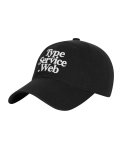 타입서비스(TYPESERVICE) Typeservice Web Cap [Black]