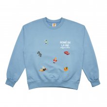 Edgewalker x acme de la vie No.86 SWEATSHIRT INDIGOBLUE