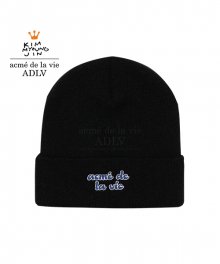 Edgewalker x acme de la vie BEANIE BLACK