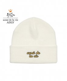 Edgewalker x acme de la vie BEANIE IVORY