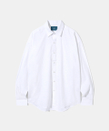 Plain Poplin Shirt S91 White