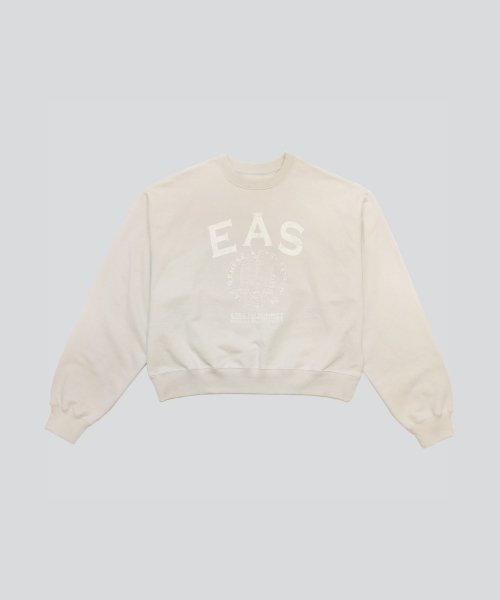 Свитшот с логотипом EAS (бежевый)