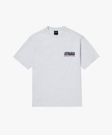 FC TEAMWORK GRAPHIC TEE-MELANGE GREY