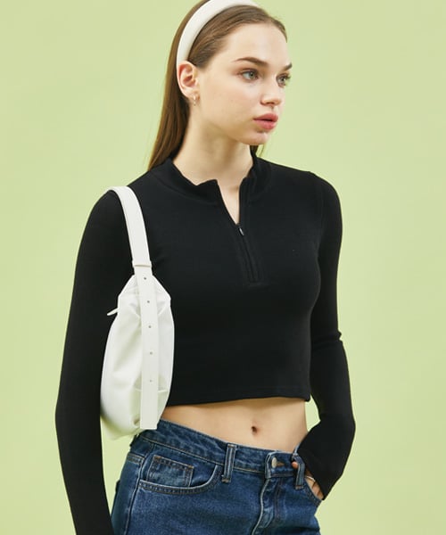 zip top shirt