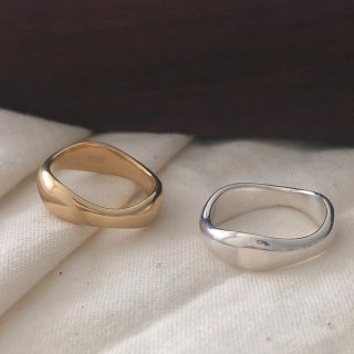 바이위켄드(BYWEEKEND) silver925 wave ring
