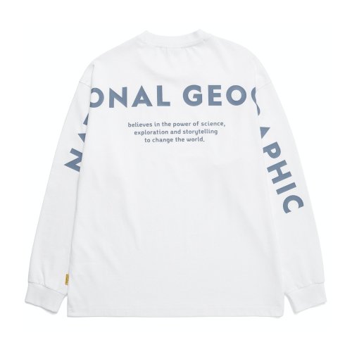 내셔널지오그래픽(NATIONALGEOGRAPHIC) N221UTS901 세미 오버핏 그래픽 긴팔 티셔츠 WHITE - 55,200 | 무신사 스토어 내셔널지오그래픽(Nationalgeographic) N221Uts901 세미 오버핏 그래픽 긴팔 티셔츠 White - 55,200 | 무신사 스토어