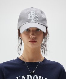 LY BIG LOGO BALL CAP(GRAY)