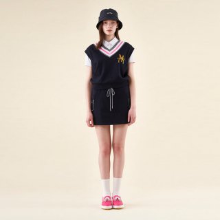 마틴골프(MARTINE GOLF) Pocket Point Sweat Skirt_Navy 상품 이미지