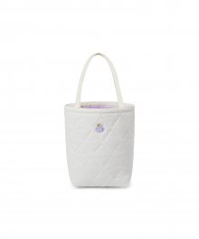 Quilting Small Tote Bag_Ivory