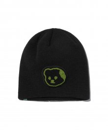 T.D BEAR Wappen Beanie_Black